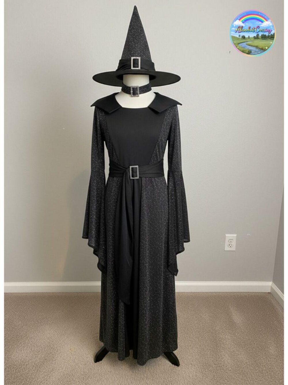 Girl's Moonlight Shimmer Witch Costume Small Halloween Outfit